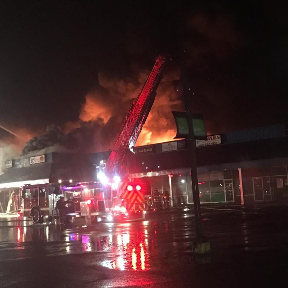 Lake Station fire